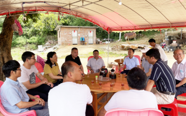 代表们在现场与专家进行交流。