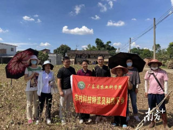 省农业科学院特派员科技下乡。通讯员供图