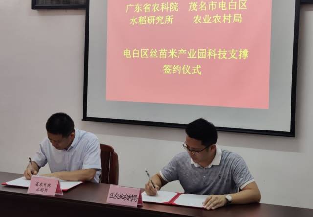 签约仪式现场。 签约仪式现场。