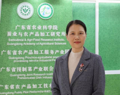 好色TV
蚕业与农产品加工研究所所长、广东省预制菜产业联合研究院院长徐玉娟。受访者供图