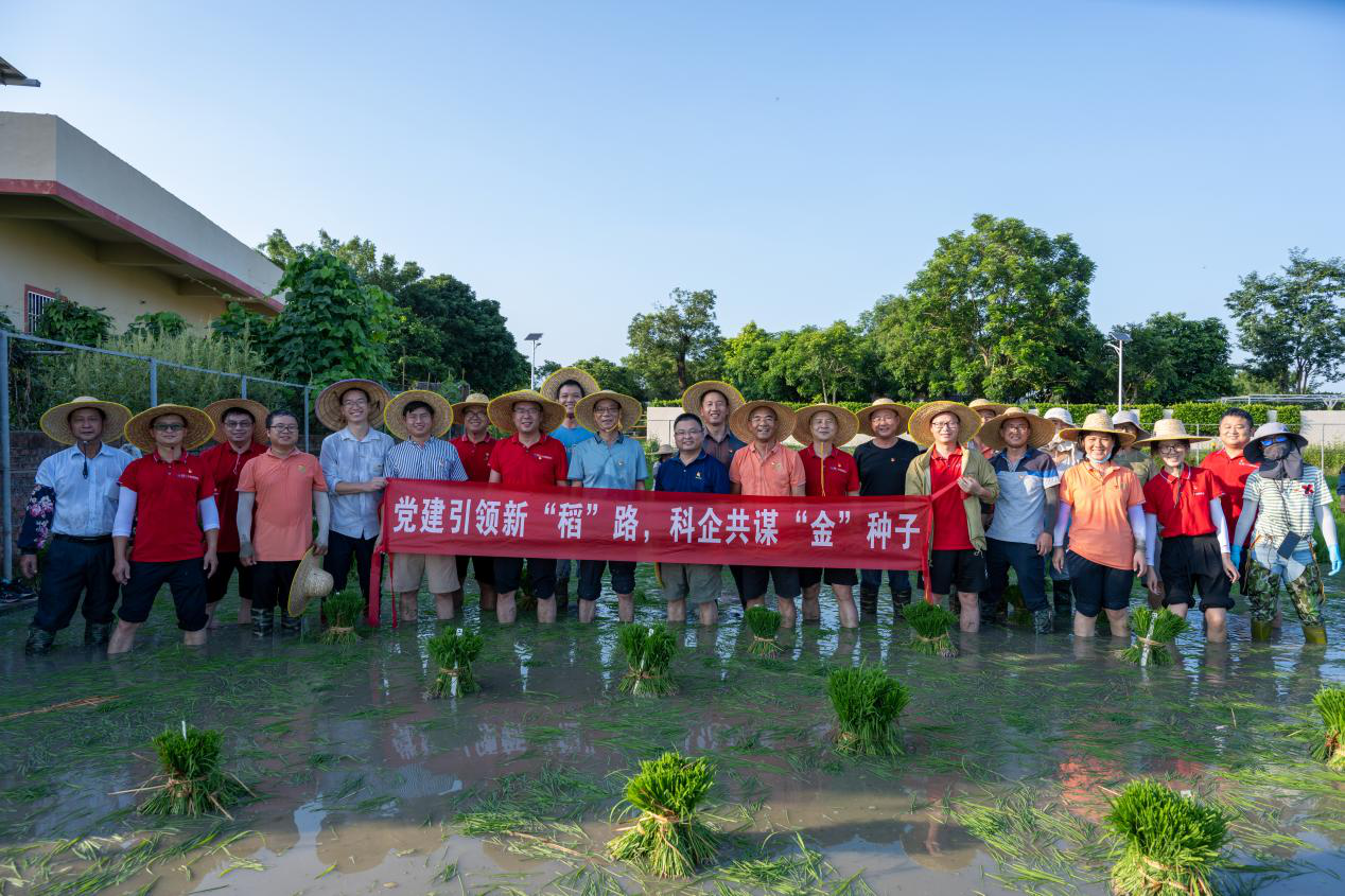 水稻所开展支部共建主题党日活动