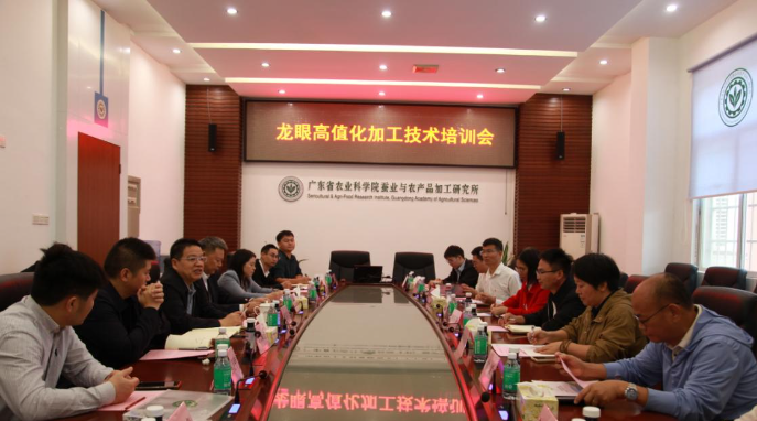 加工所举办龙眼高值化加工技术培训会